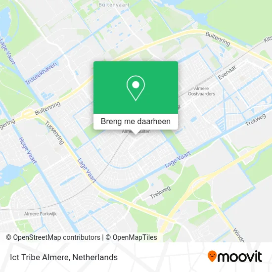 Ict Tribe Almere kaart