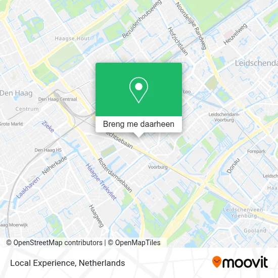 Local Experience kaart