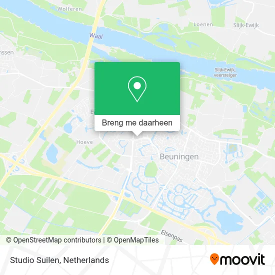 Studio Suilen kaart