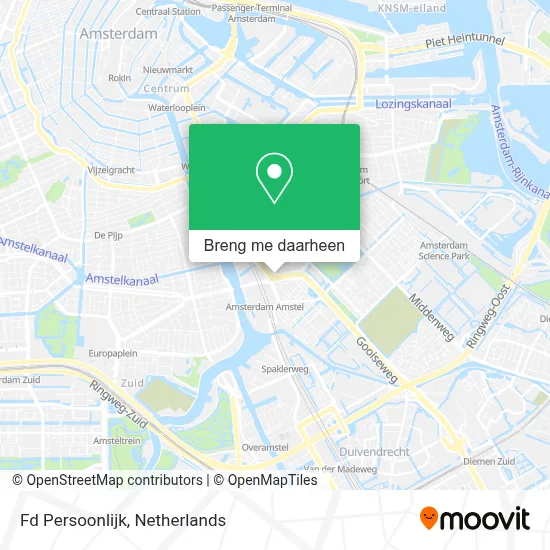 Fd Persoonlijk kaart