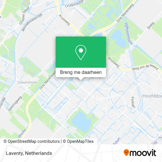 Laventy kaart