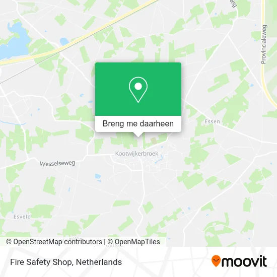 Fire Safety Shop kaart