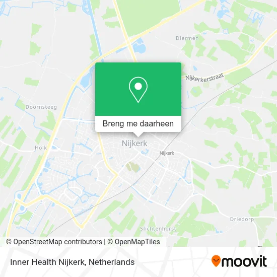 Inner Health Nijkerk kaart