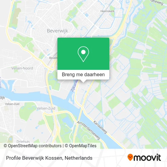 Profile Beverwijk Kossen kaart