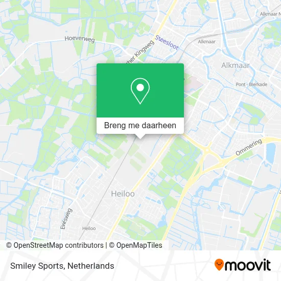 Smiley Sports kaart