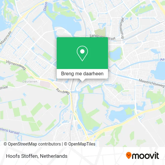 Hoofs Stoffen kaart