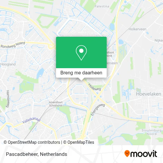 Pascadbeheer kaart