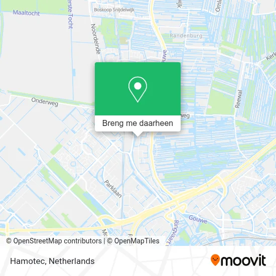 Hamotec kaart