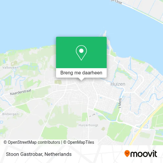 Stoon Gastrobar kaart