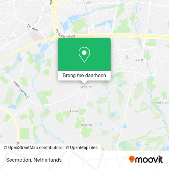 Secmotion kaart