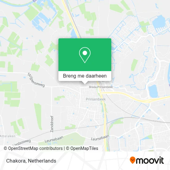 Chakora kaart