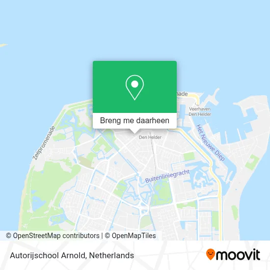 Autorijschool Arnold kaart