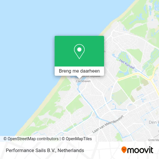 Performance Sails B.V. kaart