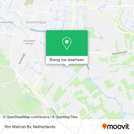 Rm Walcon Bv kaart