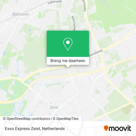 Esso Express Zeist kaart