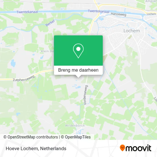 Hoeve Lochem kaart
