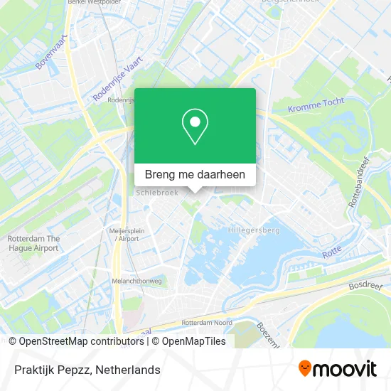 Praktijk Pepzz kaart