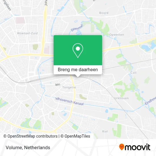 Volume kaart