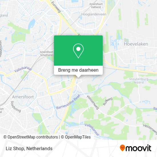 Liz Shop kaart