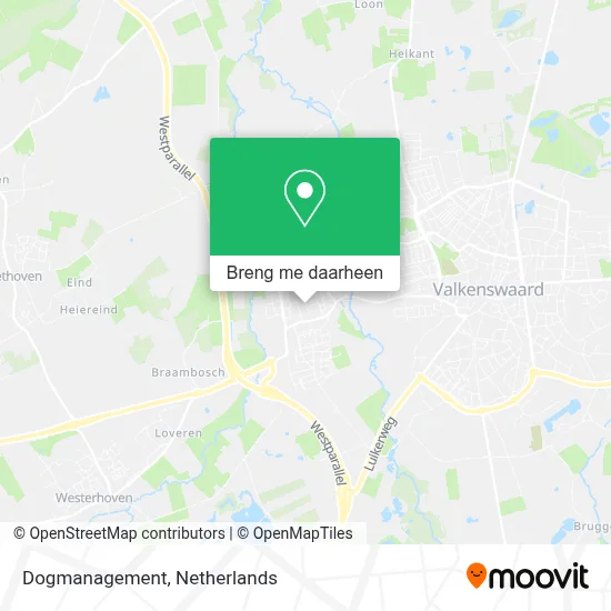 Dogmanagement kaart
