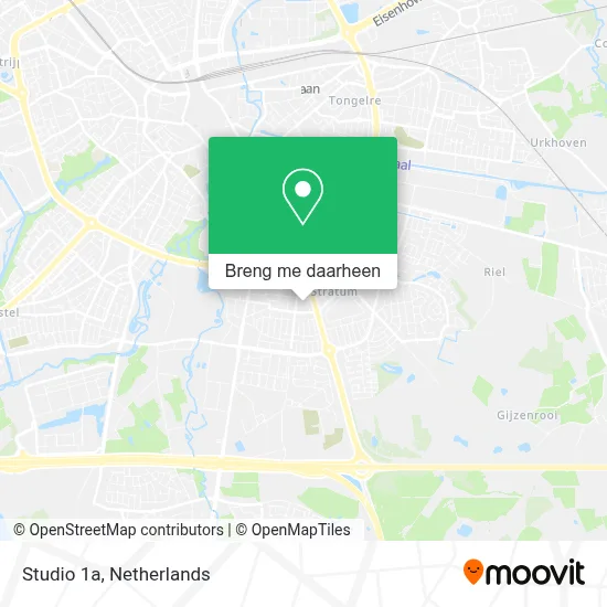 Studio 1a kaart