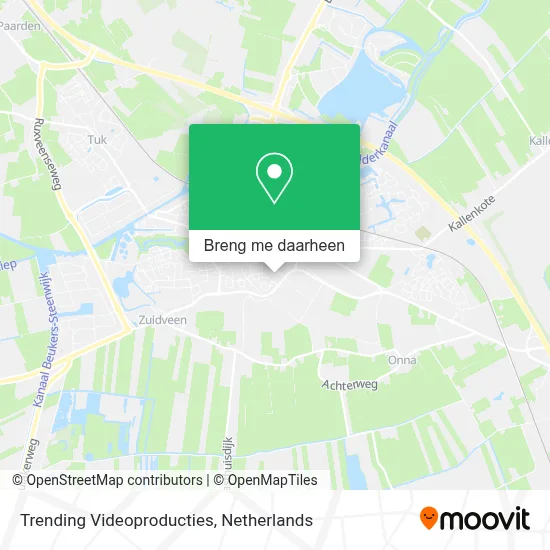 Trending Videoproducties kaart