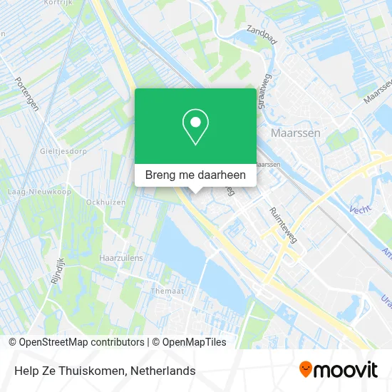 Help Ze Thuiskomen kaart