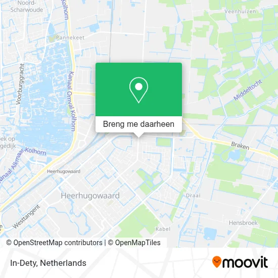 In-Dety kaart