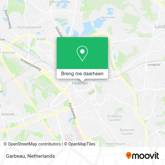 Garbeau kaart