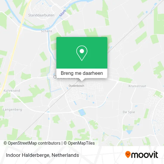 Indoor Halderberge kaart
