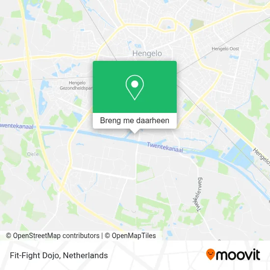 Fit-Fight Dojo kaart