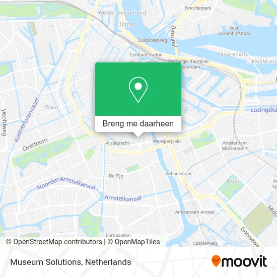 Museum Solutions kaart
