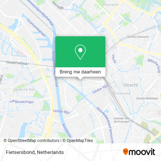 Fietsersbond kaart