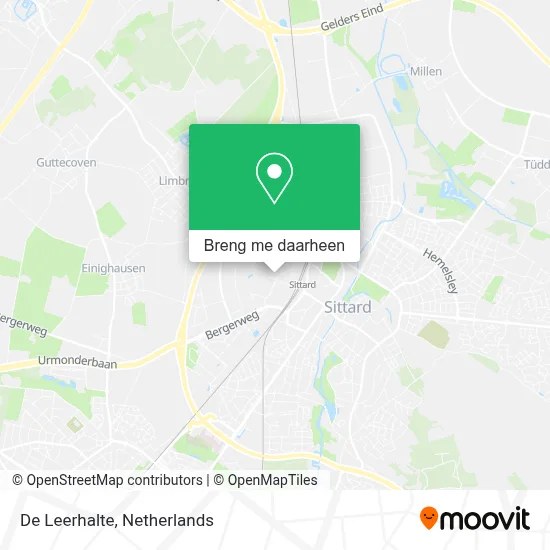 De Leerhalte kaart