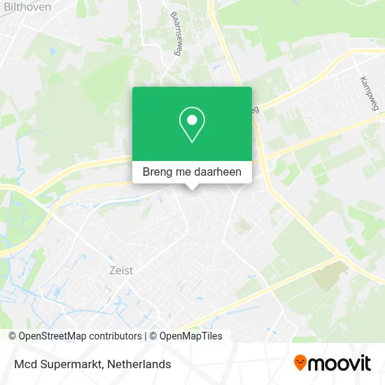 Mcd Supermarkt kaart