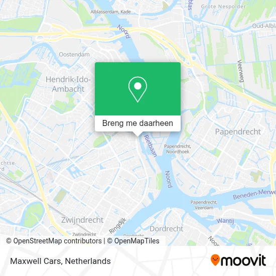 Maxwell Cars kaart