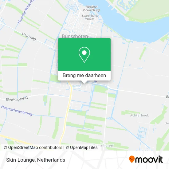 Skin-Lounge kaart