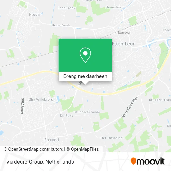 Verdegro Group kaart
