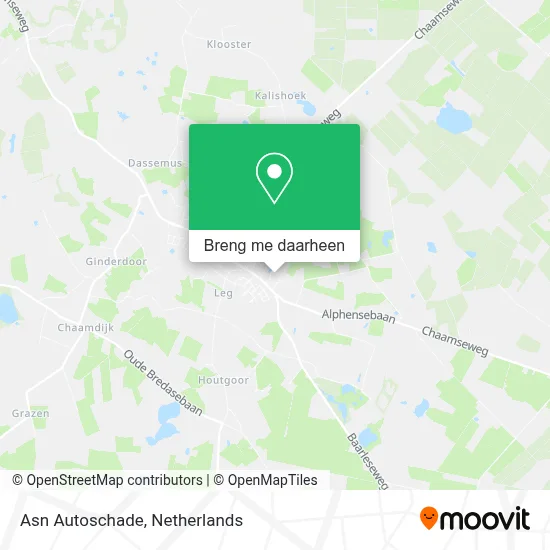 Asn Autoschade kaart