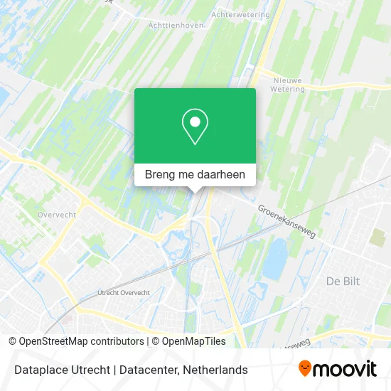 Dataplace Utrecht | Datacenter kaart