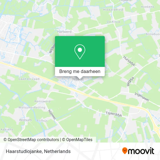 Haarstudiojanke kaart