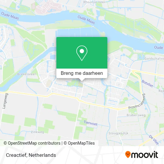 Creactief kaart