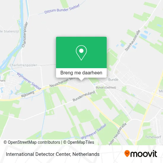 International Detector Center kaart