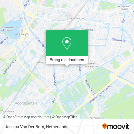 Jessica Van Der Born kaart