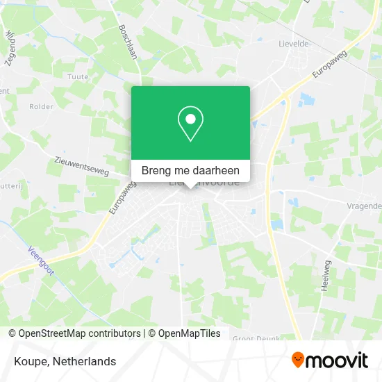 Koupe kaart