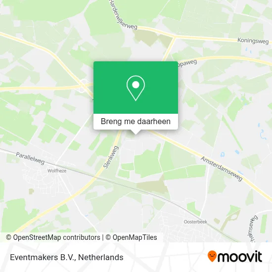 Eventmakers B.V. kaart