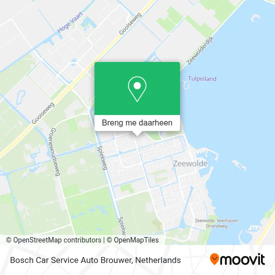 Bosch Car Service Auto Brouwer kaart
