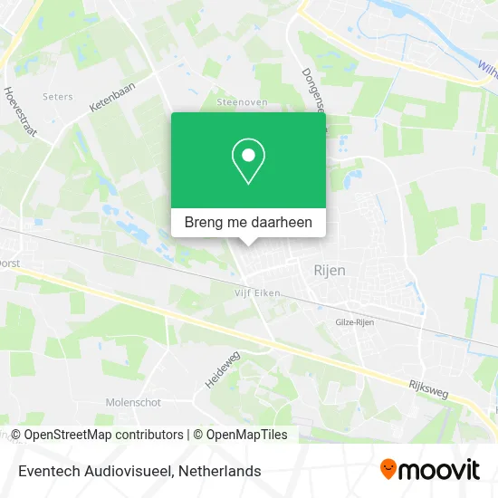 Eventech Audiovisueel kaart