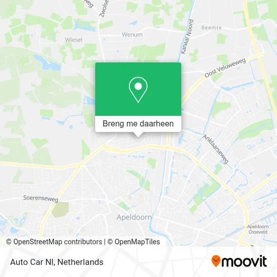 Auto Car Nl kaart