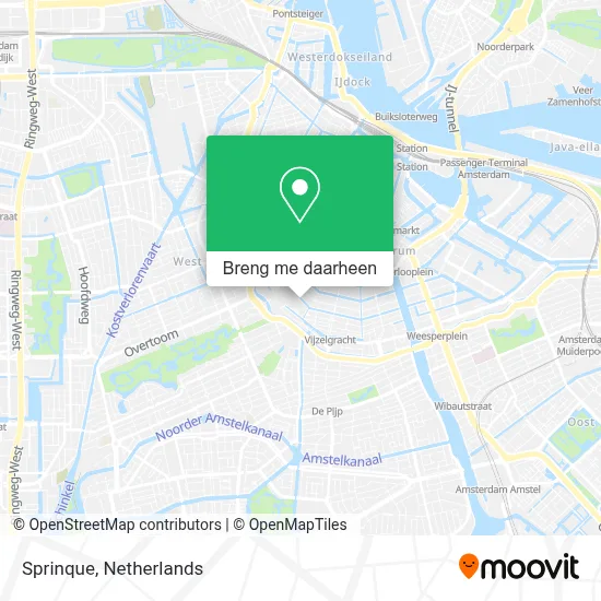 Sprinque kaart